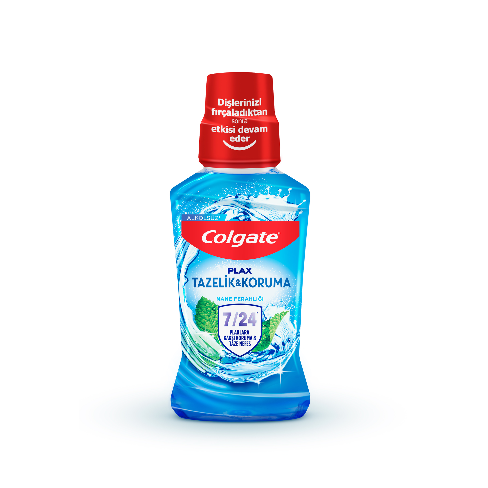 Colgate Plax Soft Mint alkoqolsuz ağız yaxalayıcısı